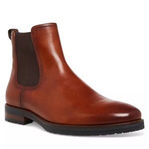 NEW! Steve Madden Cognac Sully Sverne Chelsea Boots - Size 10